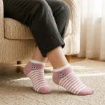 جوراب مچی زنانه فانتزی کش انگلیسی طرح میکس خرگوش